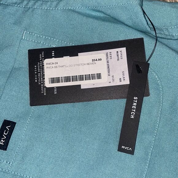 RVCA Slim Fit Longsleeve Buttondown Shirt - Picture 7 of 9